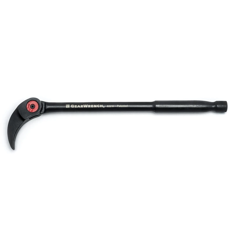 GearWrench 82210 Indexing Pry Bar, Fixed Smooth Head Profile 10”/254mm