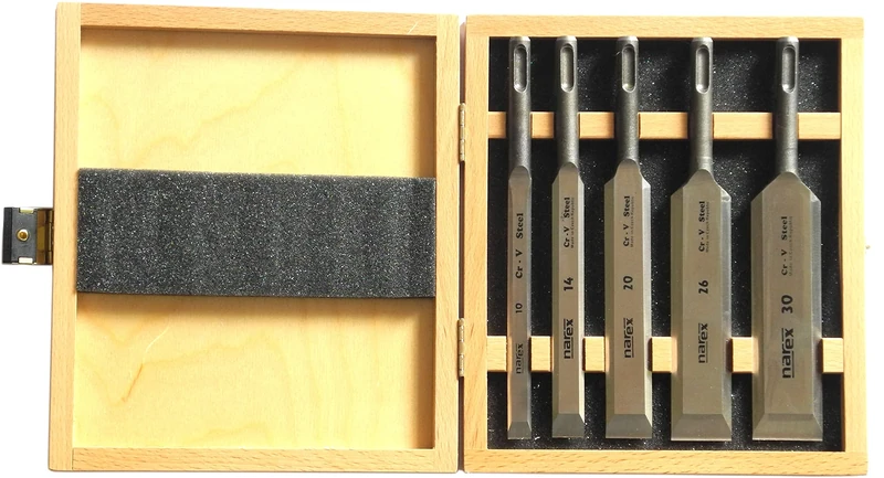 Narex Set of Machine chisels 10-14-20-26-30