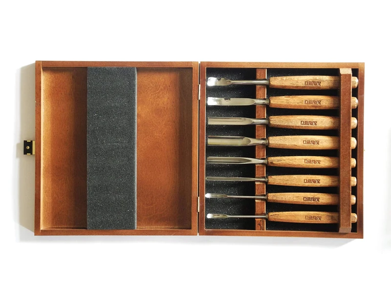 Narex Set for Detailed Carving, Profi 8 Piece