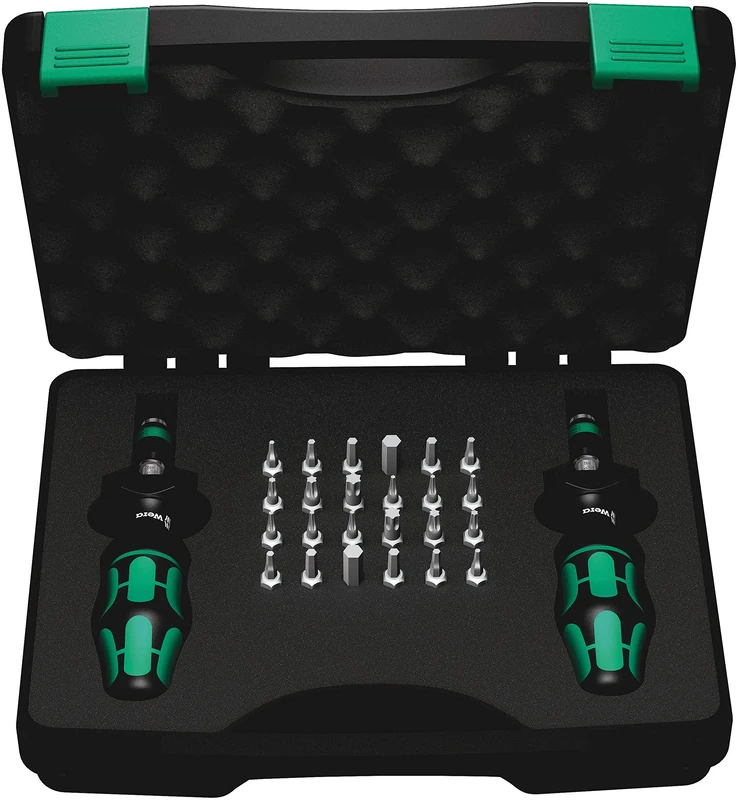 Wera 7440/41 Kraftform Adjustable Torque Screwdriver Set, 0.3-3.0 Nm, 26pc, 05074738001