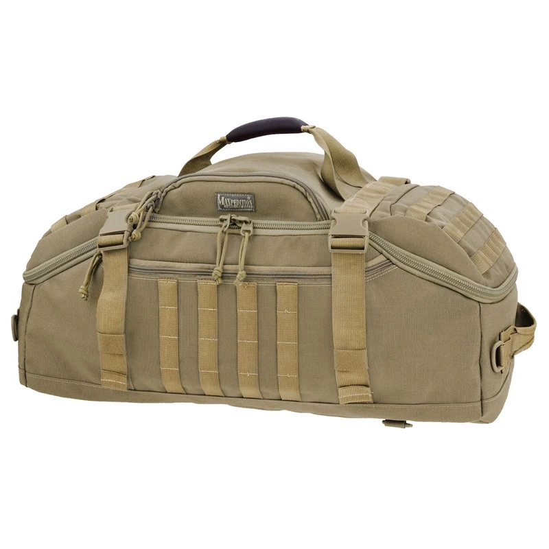Maxpedition Doppelduffel Adventure Travel Bag - Khaki, 52lt