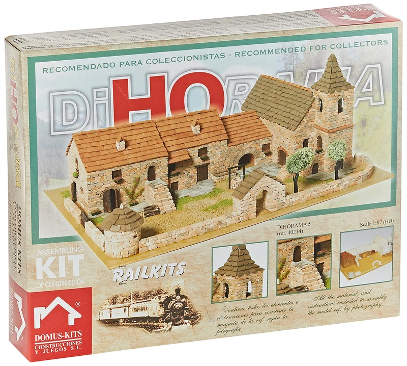 Domus Kits Domus Kits40214 Scale 1:87 "Dihorama 5 House Model