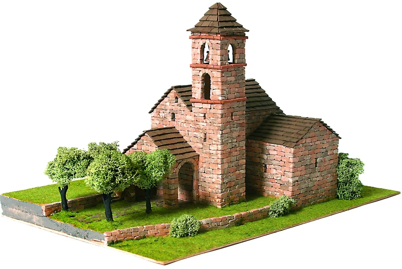 Domus Kits Domus Kits40501 Scale 1:87 "Romanica 24 St. Feliu De Barruera Churche Model