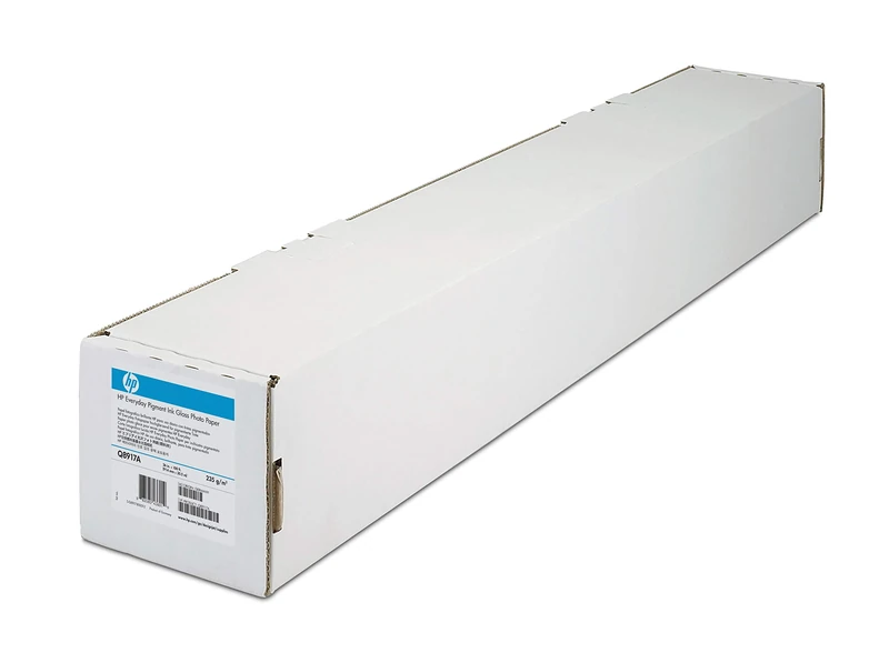 HP Q8922A Everyday Pigment Ink Satin Photo Paper Inkjet 235g/m2 1067 mm x 30.5 m 1 Roll Pack