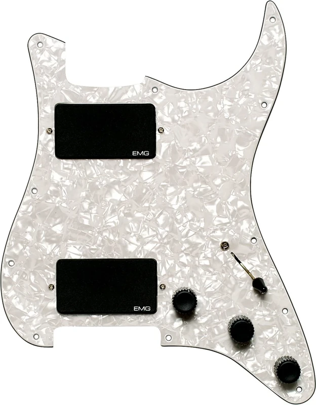 EMG KH 21 Kirk Hammett Set Perloid Pickguard White - Image 1
