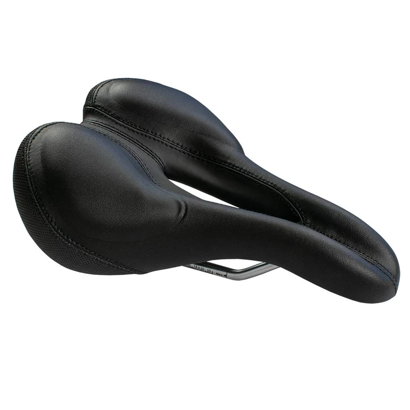 Planet Bike A.R.S. Standard Bike seat - Men's, Black/Silver - Image 1