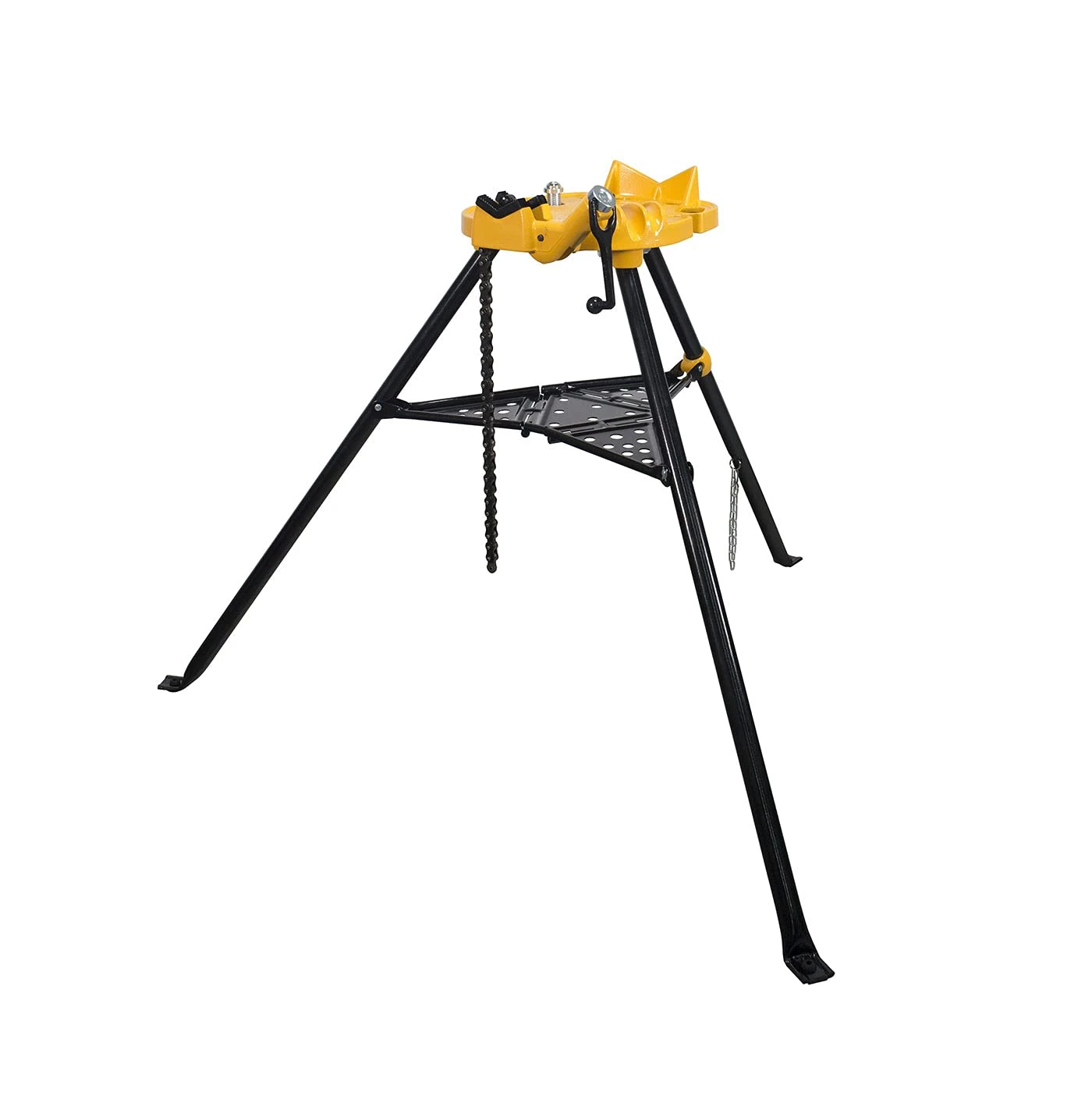 Steel Dragon Tools 72037 6" Portable Tripod Pipe Chain Vise Stand Model 460 12R 300 700 Compatible with RIDGID Parts, Machines, and Accessories