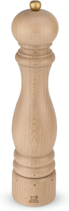 PEUGEOT - Paris u'Select 30 cm Pepper Mill - 6 Predefined Grind Settings - Made with PEFC Certified Wood - Made in France - Natural Finish