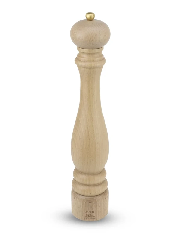 PEUGEOT - Paris u'Select 40 cm Pepper Mill - 6 Predefined Grind Settings - Zirlion Mechanism - PEFC-Certified Wood - Made in France - Natural Finish