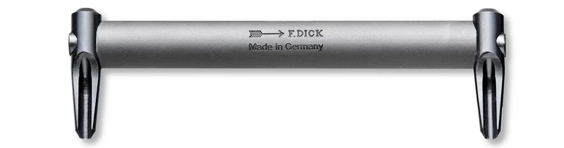 F. Dick Double-Sided Lower Sheath (Diameter 4 mm, Length 120 mm, Tool for Hoof Processing, Forged Steel, Blacksmith Tool) 62458000 - Image 1
