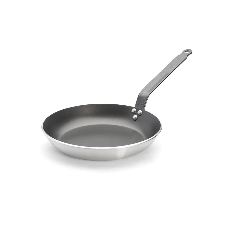 De Buyer 'Lyonnaise' Skillet Non-Stick Round Chocolate Diamètre 28