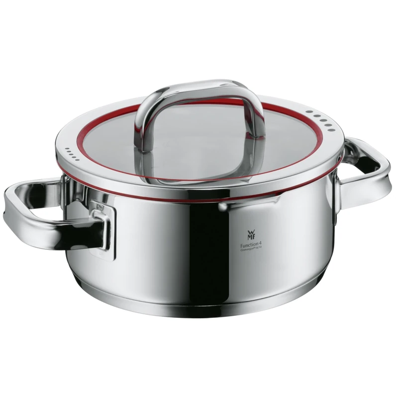WMF Function 4 18/10 Stainless Steel 20cm Low Casserole with Lid