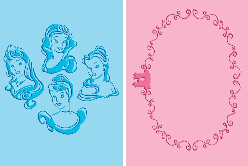 Princesses-Cuttlebug Emboss Duo