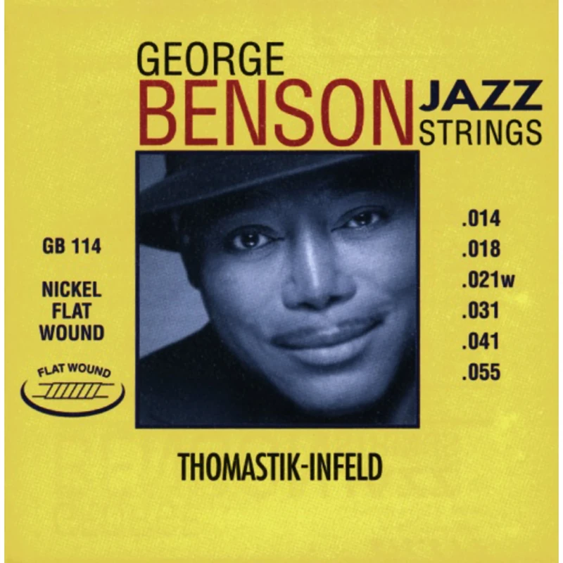 Thomastik 676667 Saiten für E-Gitarre George Benson Jazz Guitar -, Satz, Natural - Image 1