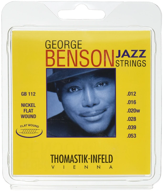 Thomastik 676657 George Benson Flatwound (12-53/14-55)12-53 Natural