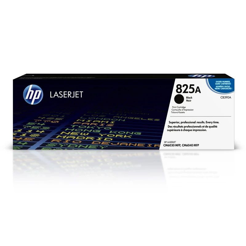 HP CB390A 825A Original LaserJet Toner Cartridge, Black, Single Pack