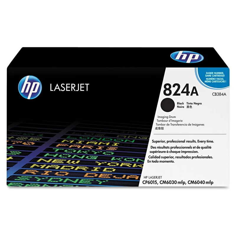HP CB384A 824A LaserJet Image Drum, Black, Single Pack