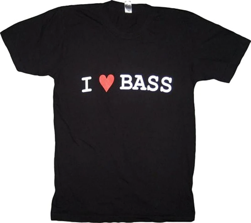 Urban Outfitters I Heart Love Bass MADM Melissa Auf Der Maur Black T-Shirt Tee
