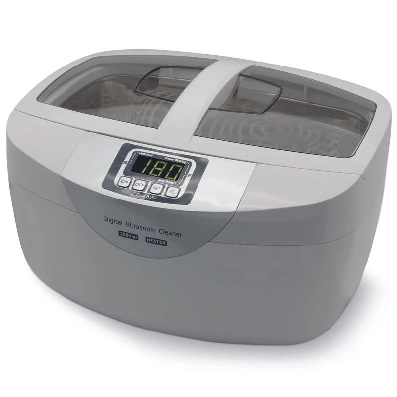 Velleman VTUSC3 Ultrasonic Cleaner with Timer, Multi-Colour, 2.6 Litre