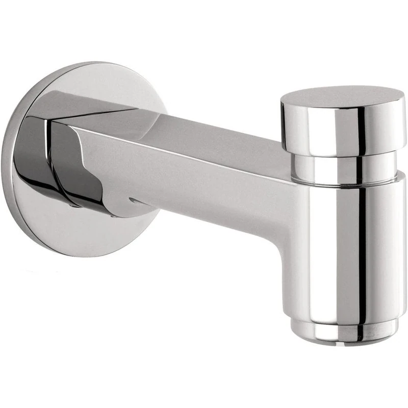 Hansgrohe 14414001 Metris S Tub Spout with Diverter, Chrome,6.75 x 2.75 x 2.75 inches