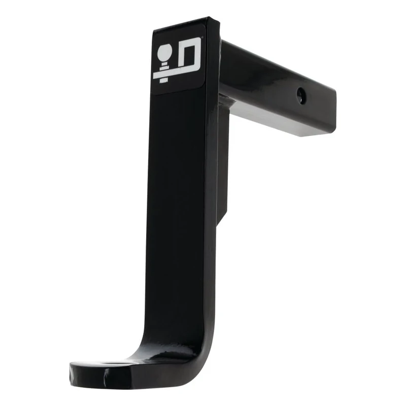 Draw-Tite 2706 9" Ball Mount (1" Ball Hole/9-3/4 Rise/11 Drop), Black