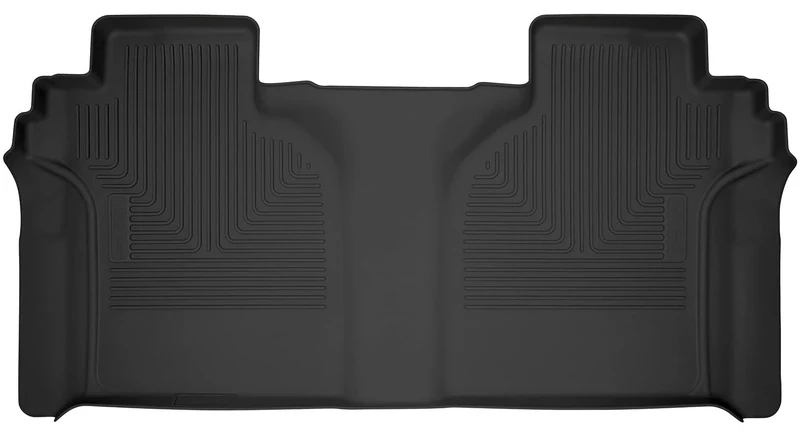 Husky Liners Fits 2019 Chevrolet Silverado/GMC Sierra 1500 Crew Cab, 2020 Chevrolet Silverado/GMC Sierra 2500/3500 Crew Cab,54201,Black