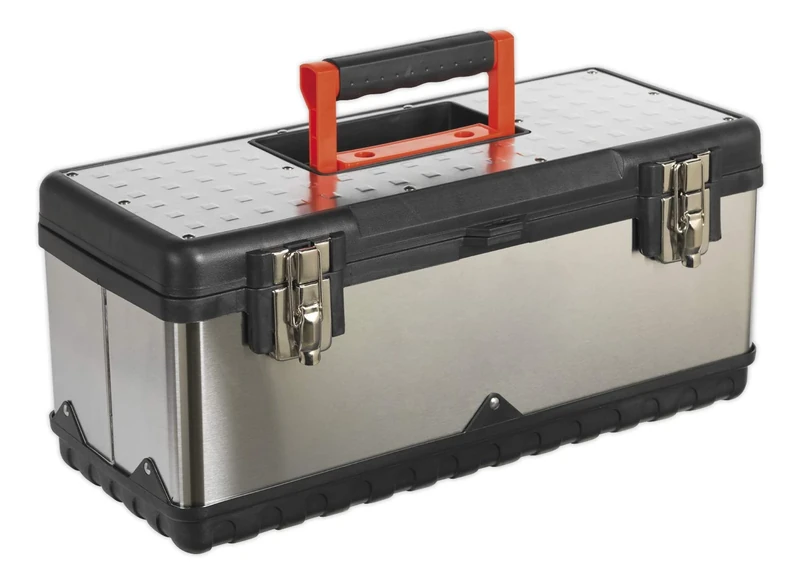 Sealey Ap505S Stainless Steel Toolbox 505Mm With Tote Tray