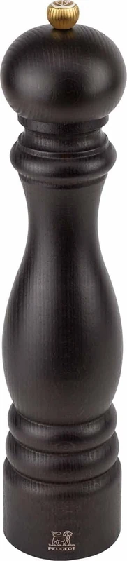 PEUGEOT - Paris 30 cm Salt Mill - Classic Grind System - Made with PEFC Certified Wood - Lifetime Guaranteed Mechanism - Made in France - Chocolate Colour