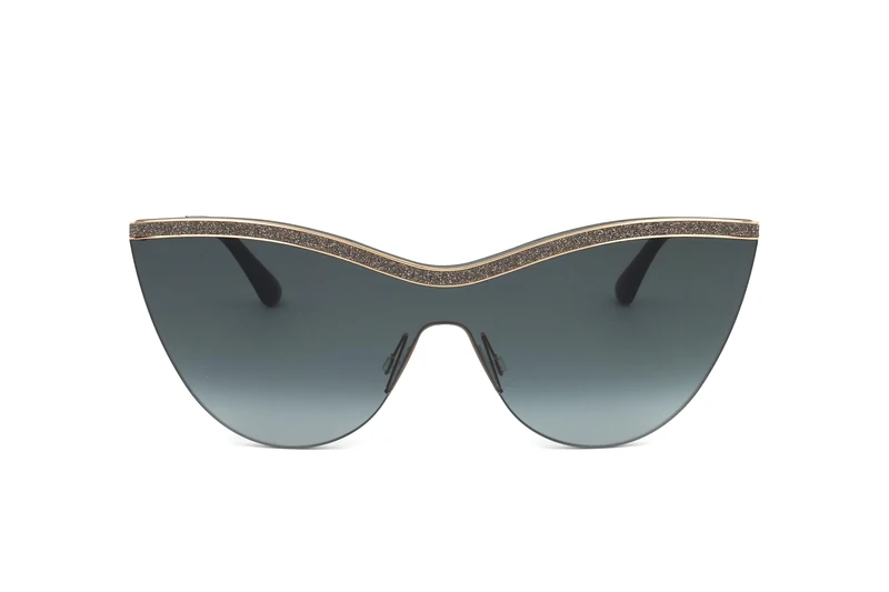 Jimmy Choo Kristen/S Glasses, Gold Black, 99 Woman, Gold Black