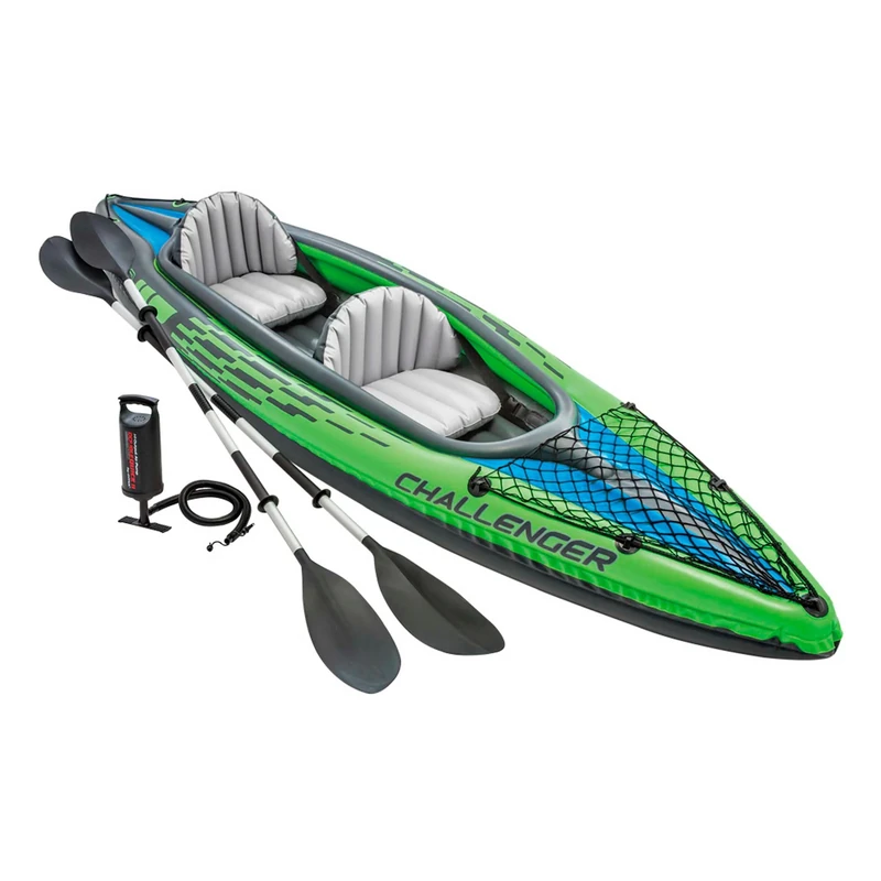 Intex Challenger K2 Kayak, Inflated size: 351cm x 76cm x 38cm (68306NP)