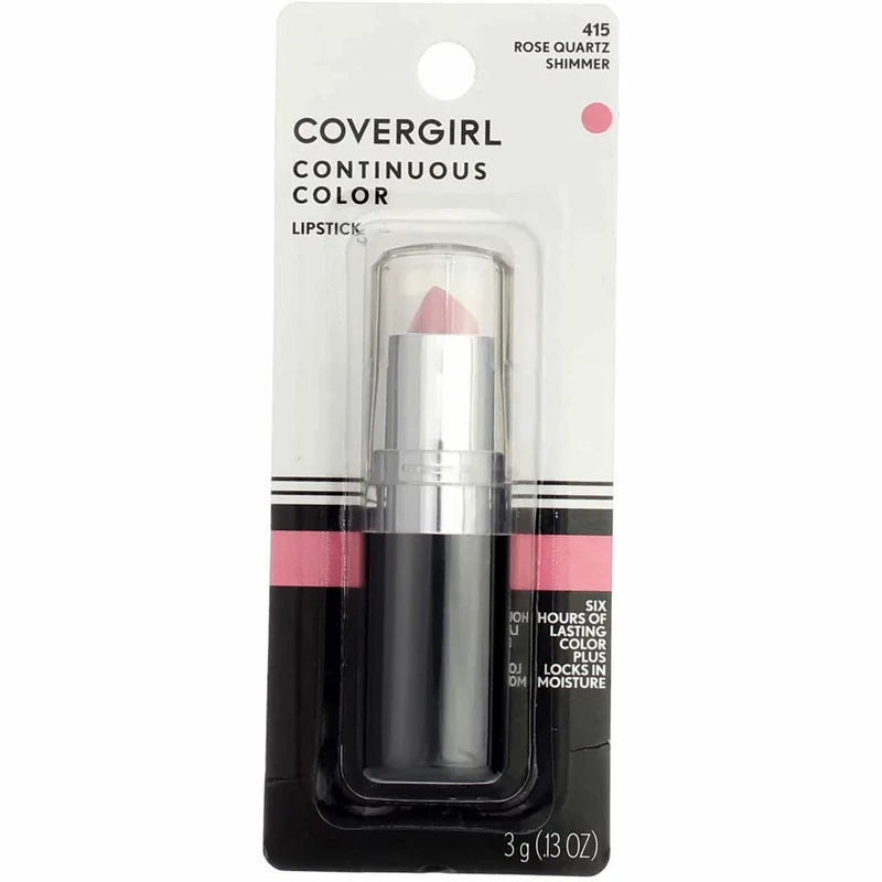 COVERGIRL - Continuous Color Lipstick Rose Quartz - 0.13 oz. (3 g)