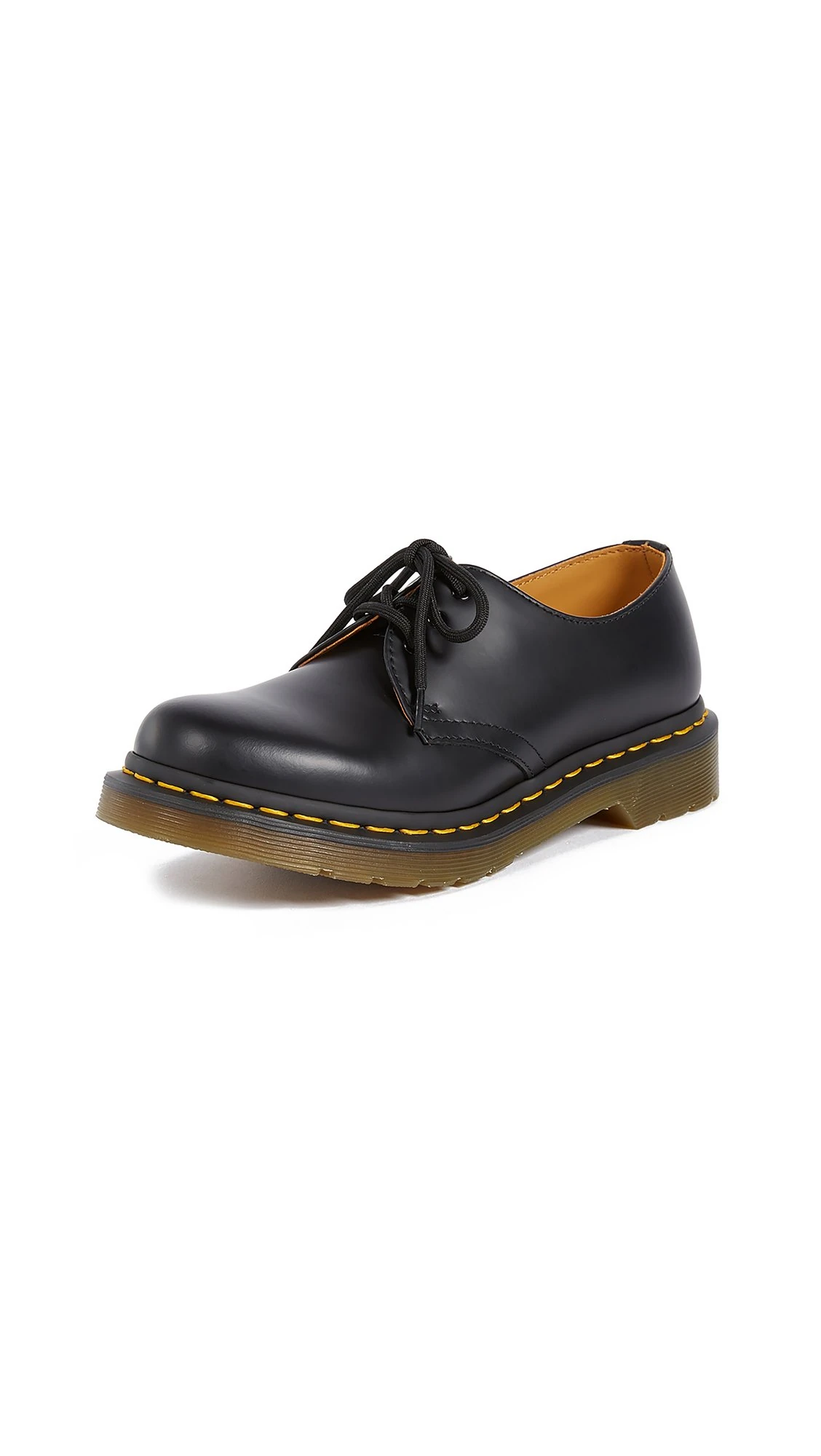 Dr. Martens 1461 Last 264 Smooth, Shoes Women, Black/White, 3 UK