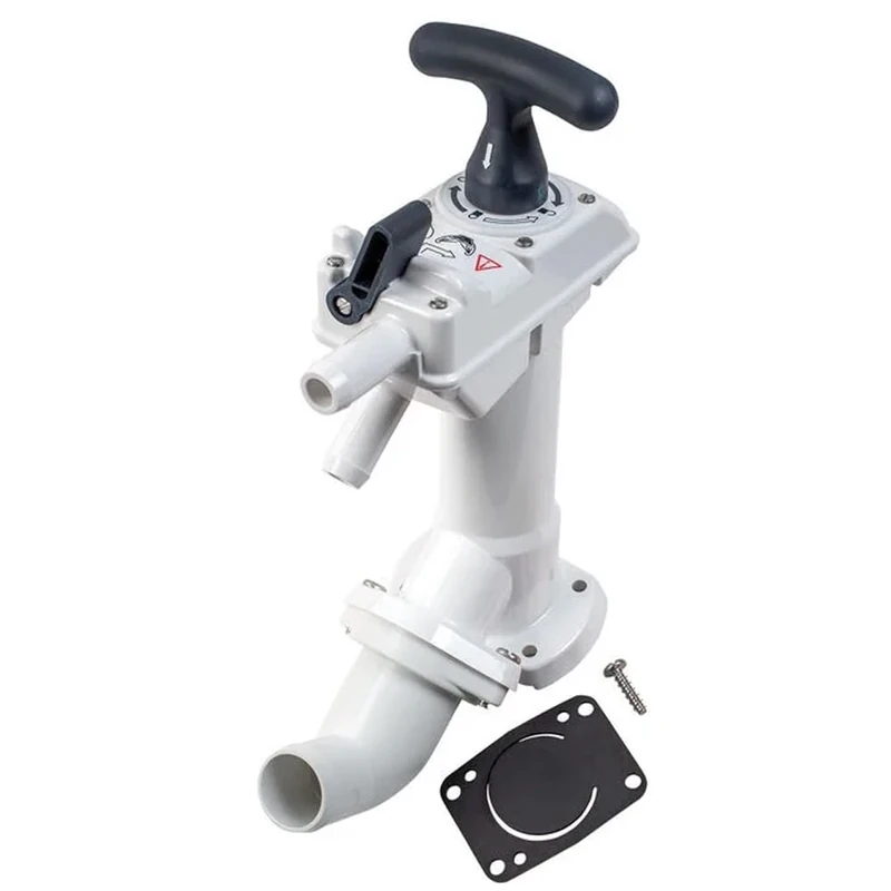 Jabsco 29040-3000 Replacement Pump Assembly, Twist 'n' Lock Manual Toilets, Fits 29090 & 29120,White