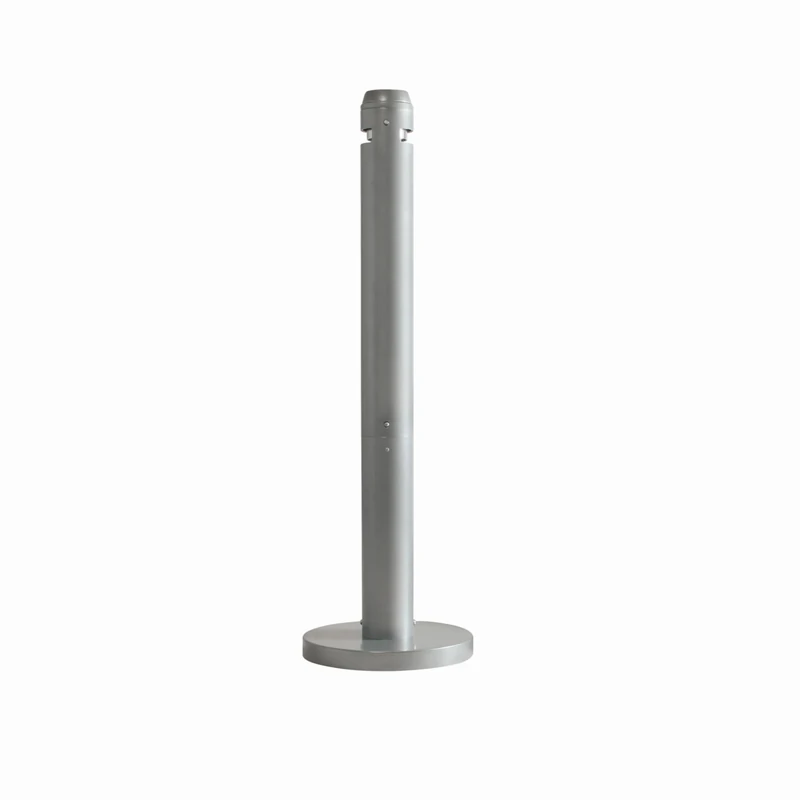 Rubbermaid Commercial Products FGR1SM, Smokers' Pole, Silver, 41 Inches