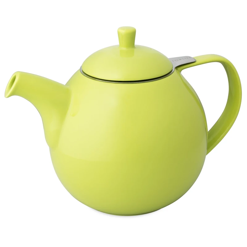 Forlife Lime Curve Teapot - 45oz, Green