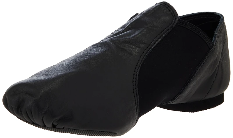 Capezio Women's E-Series Jazz Slip On, Black, 7.5 UK