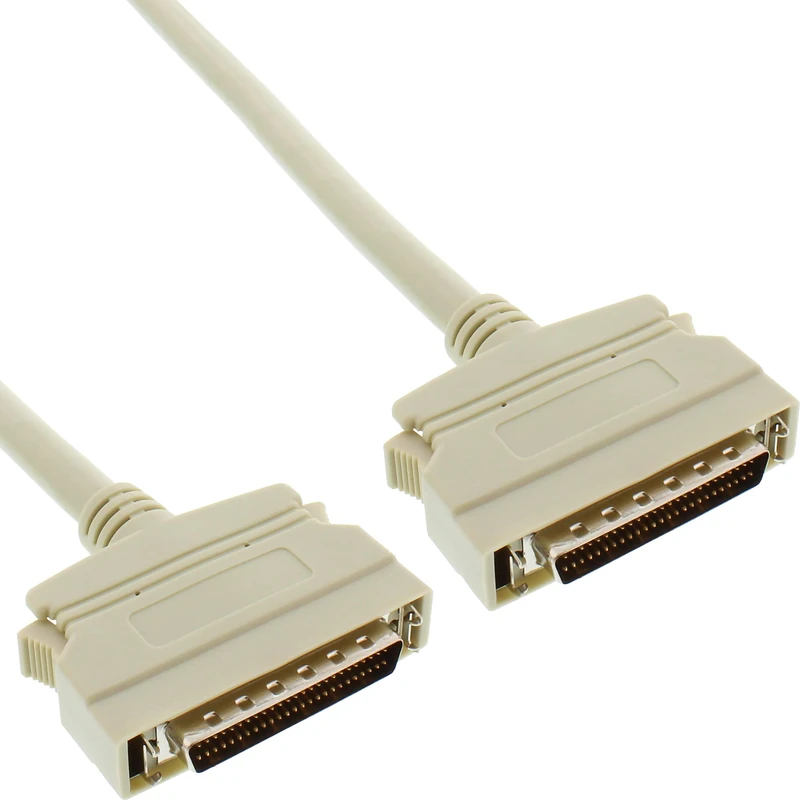 InLine® SCSI 2 Cable SCSI2 Round Cable External MDB50 Male – MDB50/Male 1.00 m