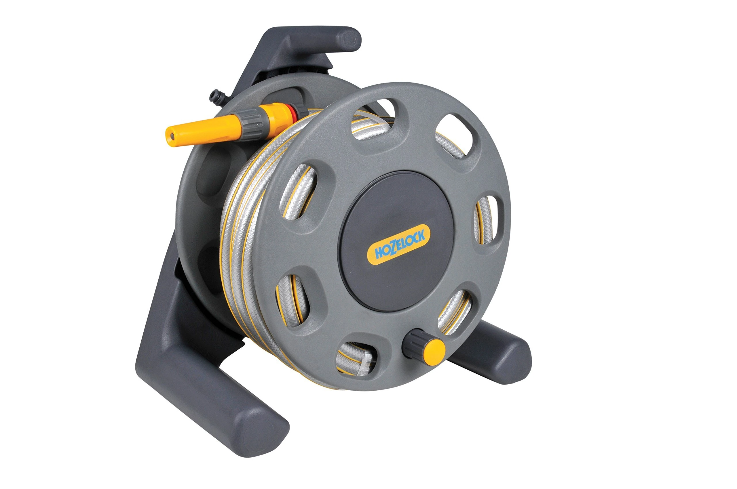 Hozelock Floor Standing Compact Reel With 20 Metre Hose And Connectors