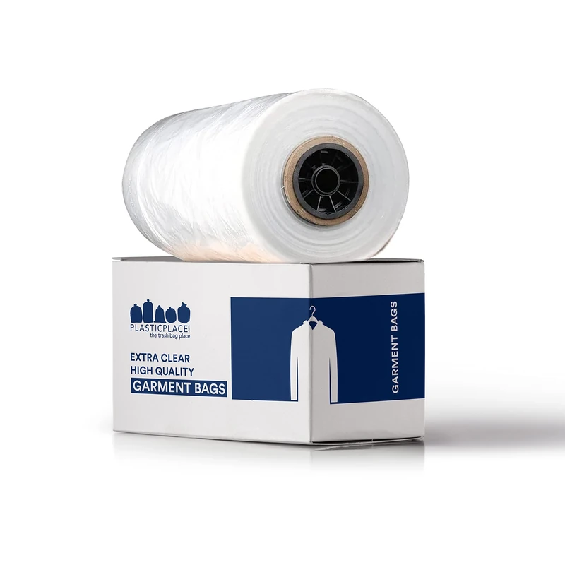 Garment Bags 21x7x40 450/ Roll .65 Mil