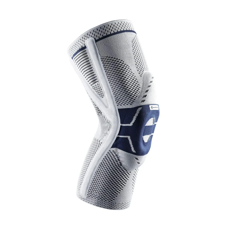 BAUERFEIND, GenuTrain P3, Patella Knee Support, For Misalignment of the Kneecap, Right Knee, Size 2, Color Titanium