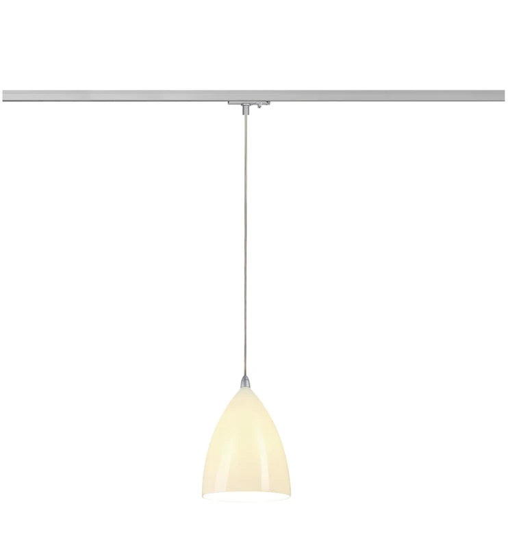 SLV 1-Phase System Tonga 4 Light/Spotlight, LED spot, Ceiling spot, Ceiling Light, Track System, Interior Lighting / GU10 60W Grey