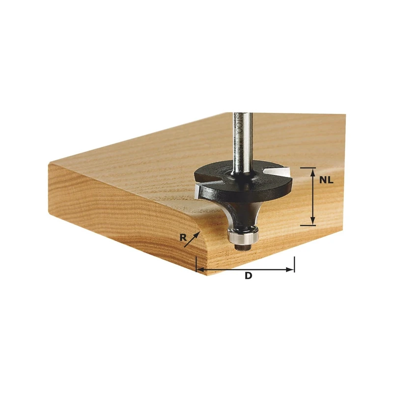 Festool Roundover Cutter HW S8 D28,7/R8 KL