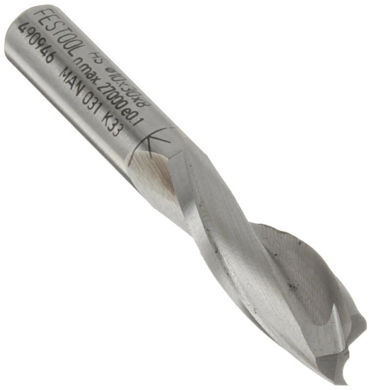 Festool 490946 HS Spi S8 D10/30 Spiral Groove Cutter HS with Base Blade