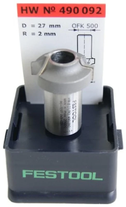 Festool 490092 Roundover Cutter, 27 mm Diameter