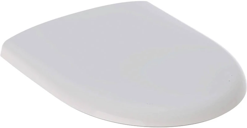 Geberit Renova 573015000 Toilet Seat/Top Fixing Without Soft-Close Mechanism White/Glossy