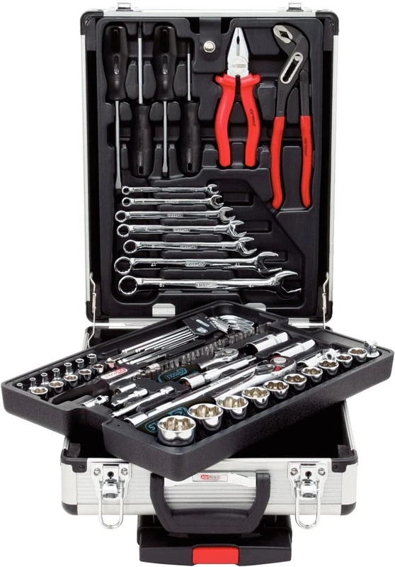KS Tools 918.0690 1/4 Plus 1/2-inch Chrome Plus Tool Kit (90 Pieces)