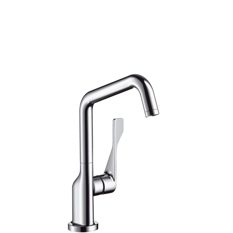 Axor Citterio Single-Lever Kitchen Tap with Swivel Spout Comfort Height 263 mm Stainless Steel Finish