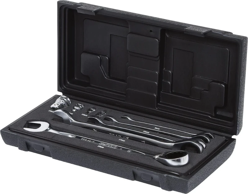 KS Tools 503.4650 8-19mm GearPlus Rev Comb Spanner Set (9 Pieces)