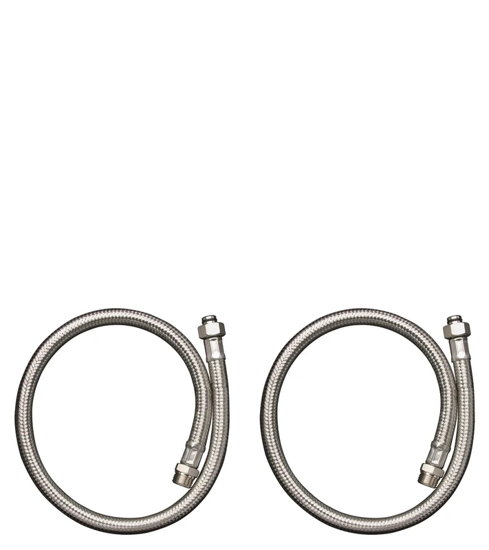 hansgrohe connection hose set for 2-hole rim-mounted bath mixer