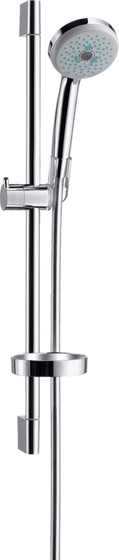 hansgrohe Croma 100 Shower set Multi with shower rail 65 cm and soap dish